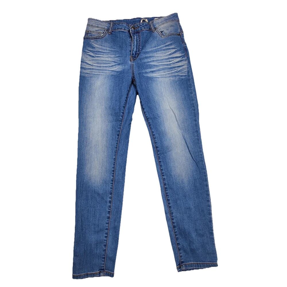 Most Denim Skinny Jeans Juniors 13/31 Blue Medium Wash Slim Stretch Denim 33x28